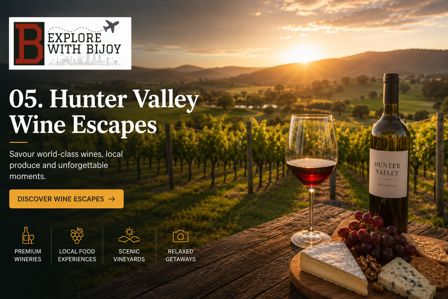 Hunter Valley trip artwork