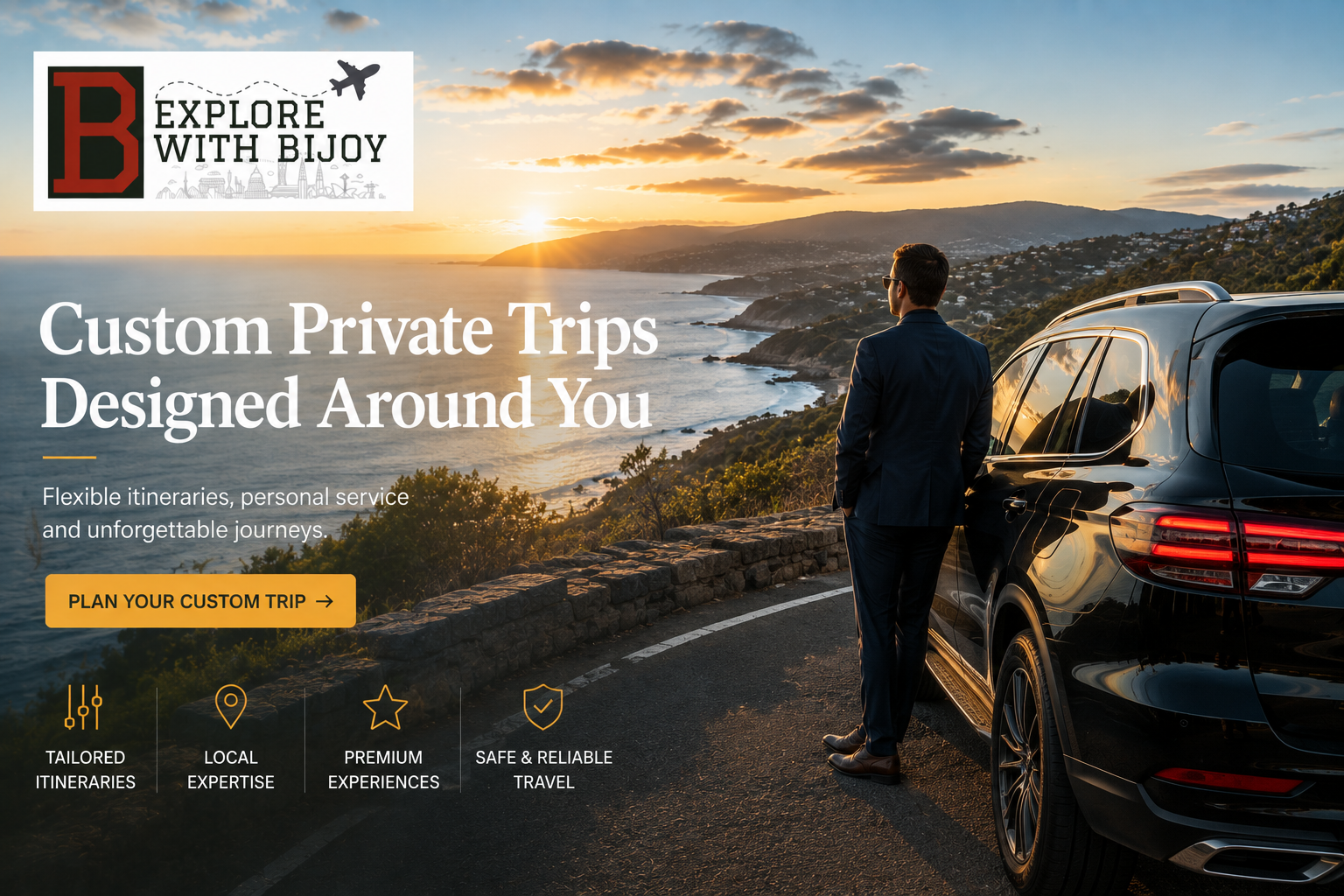 Custom private journeys with Bijoy